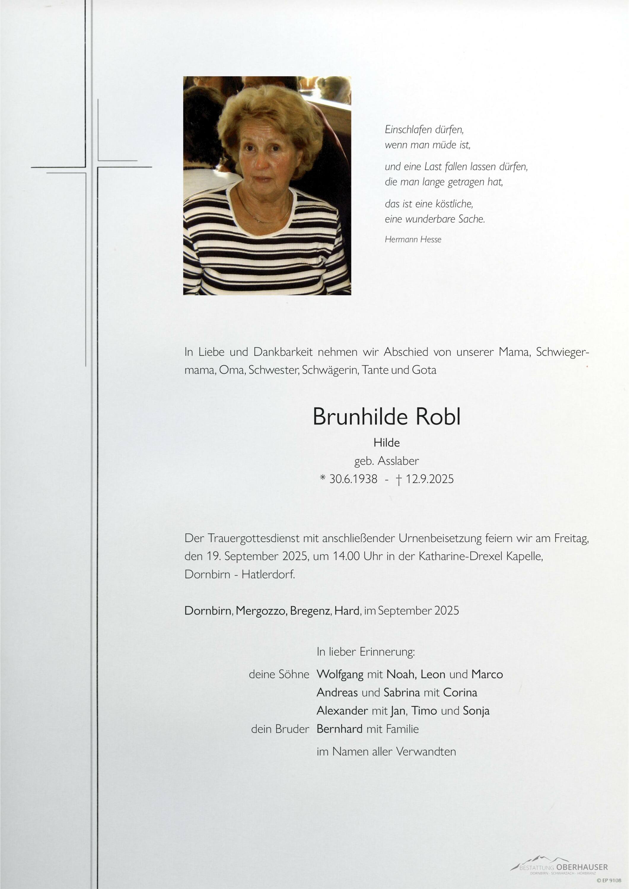 Brunhilde Robl